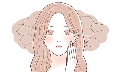 乾燥による水分不足