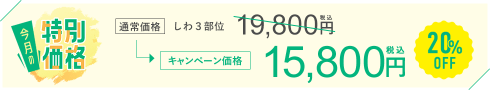 今月のキャンペーン