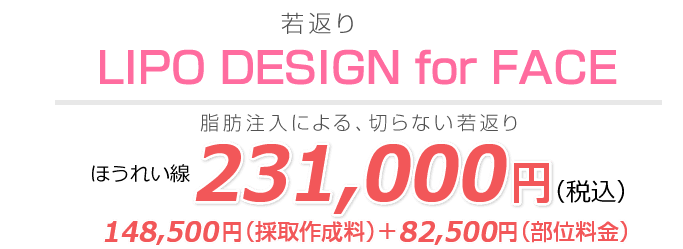 LIPO DESIGN for FACE（LDFF）