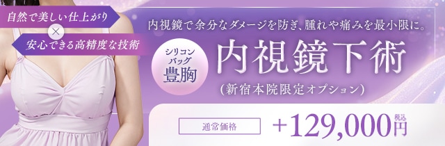 内視鏡下バッグ豊胸