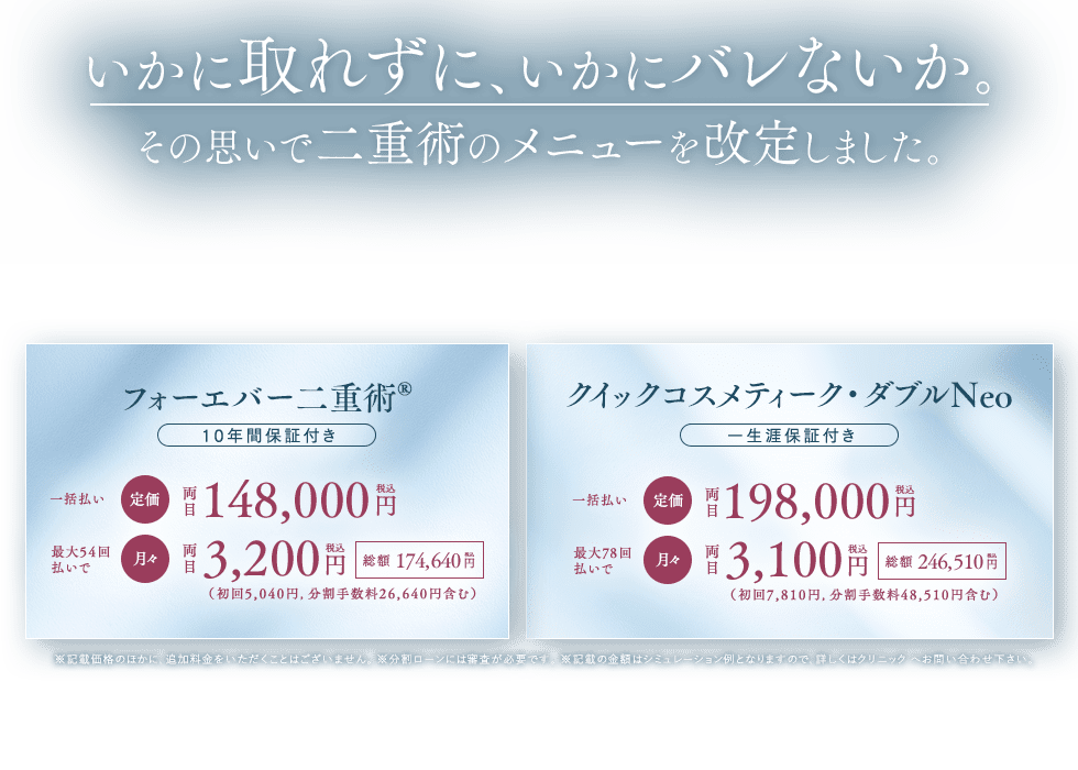 二重整形・目元整形