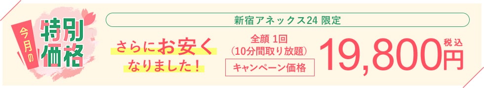 今月のキャンペーン