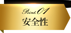 Point. 01 安全性